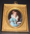 Frédéric Millet miniaturiste : femme allaitant enfant