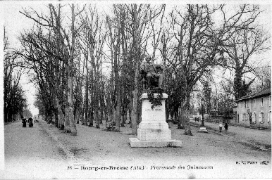 Aimé Millet statue d'Edgar Quinet Bourg en Bresse